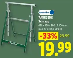 Lidl Parkside Schraag aanbieding