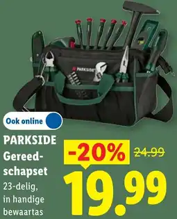 Lidl Parkside Gereedschapset aanbieding