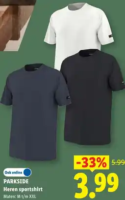 Lidl Parkside Heren sportshirt aanbieding
