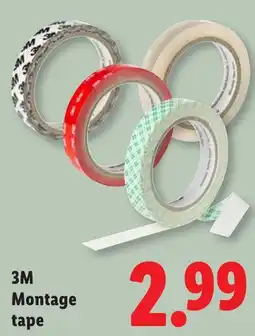 Lidl 3M Montage tape aanbieding