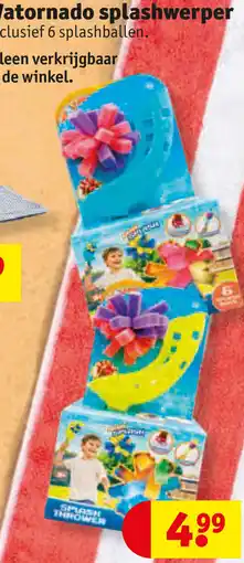 Kruidvat Watornado splashwerper aanbieding