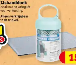 Kruidvat IJshanddoek aanbieding
