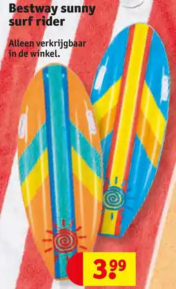 Kruidvat Bestway sunny surf rider aanbieding