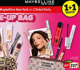Kruidvat Maybelline new york aanbieding
