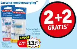 Kruidvat Lactona mondverzorging aanbieding