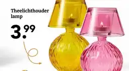 Blokker Theelichthouder lamp aanbieding