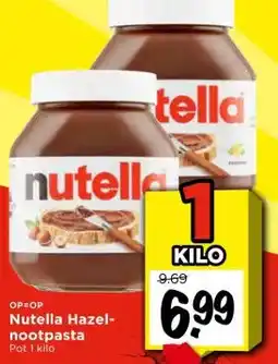 Vomar Voordeelmarkt Nutella Hazel- nootpasta aanbieding
