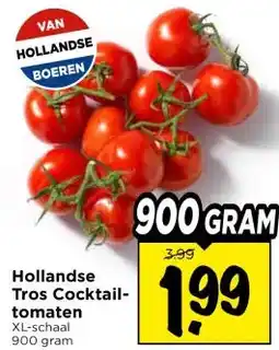 Vomar Voordeelmarkt HollandseTros Cocktail- tomaten aanbieding
