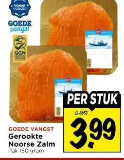 Vomar Voordeelmarkt Gerookte Noorse Zalm aanbieding
