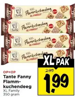 Vomar Voordeelmarkt Tante Fanny Flamm- kuchendeeg aanbieding