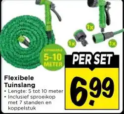 Vomar Voordeelmarkt Flexibele Tuinslang aanbieding