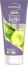 Bol.com Andrélon - 1 Minuut Wow Haarmasker - Avocado SOS Repair - 180 ml aanbieding