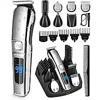 Bol.com Strex Baardtrimmer - 14 in 1 Set - Draadloos & Waterbestendig - Multigroomer / Bodygroomer / Trimmer aanbieding