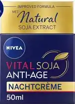 Bol.com NIVEA VITAL Soja Anti-Age - Nachtcrème - Anti-rimpel Crème - Gezichtscrème - Rijpere Huid - 50 ml aanbieding