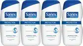 Bol.com Sanex Dermo Protector Douchegel - Voordeelverpakking 4 x 500 ml aanbieding