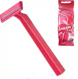 Bol.com Borvat ' Laser Twin Women- Wegwerpscheermesjes- Scheermes - 10 stuks aanbieding