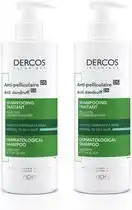 Bol.com Vichy Dercos Technique Anti-Roos- Shampoo - Normaal tot vet haar - Voordeelbundel 2x 390ml aanbieding