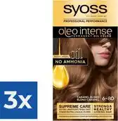 Bol.com Syoss Oleo Intense - Haarverf - 6-80 - Caramelblond - 115ml x 3 aanbieding