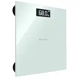 Bol.com Silvergear Sprekende Weegschaal - Weegschaal Personenweegschaal Digitaal - LCD Scherm - Scale - Wit aanbieding