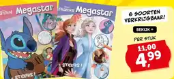 Boekenvoordeel Megastar aanbieding