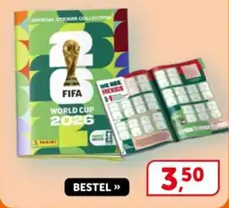 Boekenvoordeel Fifa world cup 2026 official sticker collection aanbieding