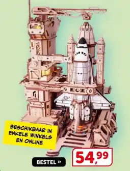 Boekenvoordeel Robotime space shuttle LKA aanbieding