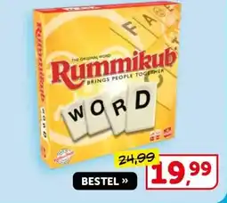 Boekenvoordeel Rummikub word aanbieding