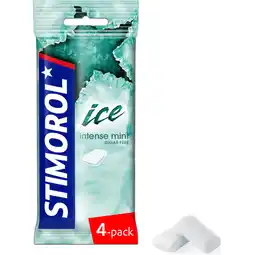 Jumbo Stimorol Ice Intense Mint 4x16,8 g aanbieding
