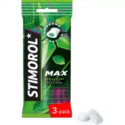 Jumbo Stimorol Max Spearmint 3 Pack aanbieding