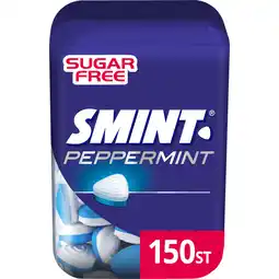 Jumbo Smint XL Peppermint Suikervrij Pot 150 stuks aanbieding