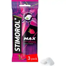 Jumbo Stimorol Max Strawberry Lime 3x20g aanbieding
