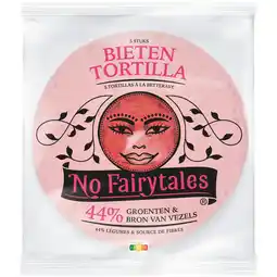 Jumbo No Fairytales Bieten Tortilla 5 Stuks 200 g aanbieding