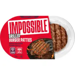 Jumbo Impossible Grilled Burger Patties 200 g aanbieding