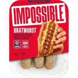 Jumbo Impossible Bratwurst 180 g aanbieding