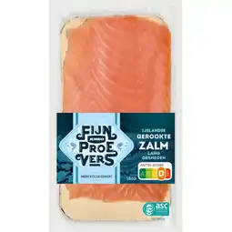 Jumbo Jumbo Fijnproevers IJslandse Gerookte Zalm Lang Gesneden 100 g aanbieding