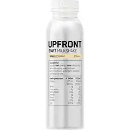Jumbo Upront Eiwit Milkshake Vanille 330ml aanbieding