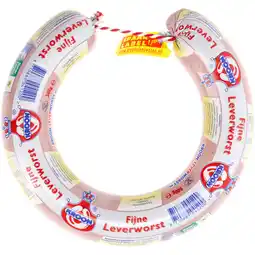 Jumbo Kroon Fijne Leverworst 500 g aanbieding