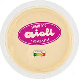 Jumbo Jumbo's Aioli Smoked Style 150 g aanbieding