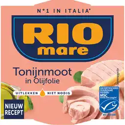 Jumbo Rio Mare Tonijnmoot in Olijfolie MSC 120 g aanbieding