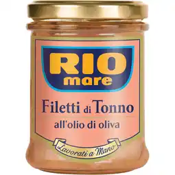 Jumbo Rio Mare Tonijn filets in Olijfolie 180g aanbieding