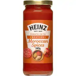 Jumbo Heinz Tomato Frito Creation Moroccan Spices & Roasted pepper 350ml aanbieding