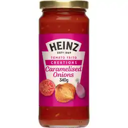 Jumbo Heinz Tomato Frito Creations met gekarameliseerde uien & sjalotten aanbieding