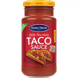 Jumbo Santa Maria Taco Saus Medium 230 g aanbieding
