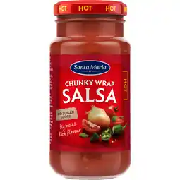 Jumbo Santa Maria Chunky Wrap Salsa Hot 230 g aanbieding
