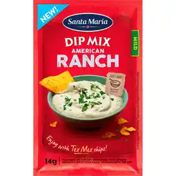 Jumbo Santa Maria Dipsaus Mix American Ranch 14 g aanbieding
