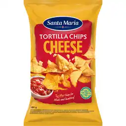 Jumbo Santa Maria Tortilla Chips Cheese 185 g aanbieding