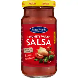 Jumbo Santa Maria Chunky Wrap Salsa Medium 230 g aanbieding