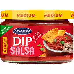 Jumbo Santa Maria Salsa Dipsaus Medium 250 g aanbieding