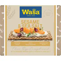 Jumbo Wasa Crunchy Twist Sesam 245 g aanbieding