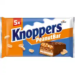 Jumbo Knoppers Peanut Bar 5 x 40 g aanbieding